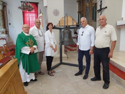 RESTAURIRANO ZVONO SV. JOSIPA